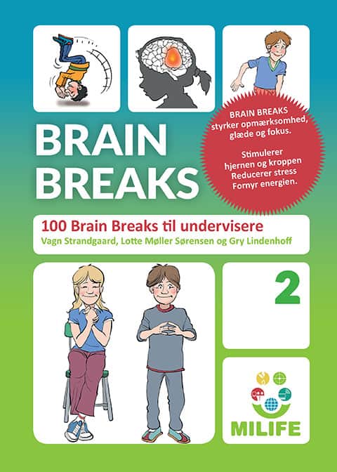 Billedet viser forsiden af bogen Brain Breaks 2