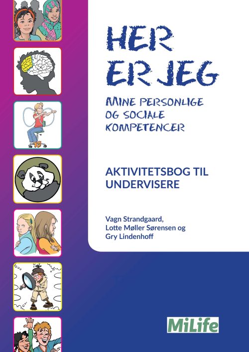 HER ER JEG Aktivitetsbog – undervisningsmateriale med aktiviteter til trivsel, sociale kompetencer og samarbejde i skolen
